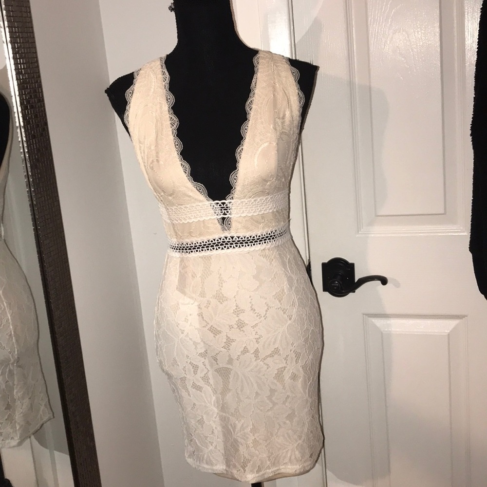 Missguided Lace Dress